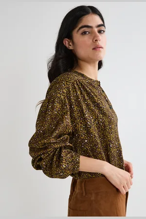 Monoprix Blouse imprimée avec manches bouffantes