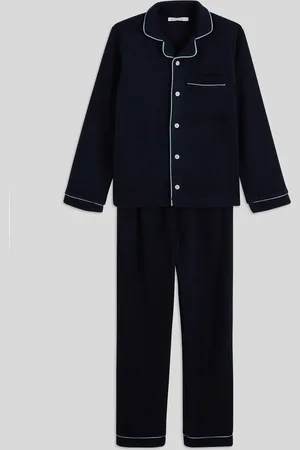 Monoprix Pyjama chemise manches longues uni en polaire