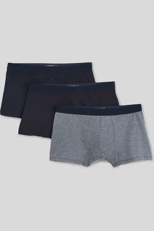 Monoprix Lot de 3 caleçons fantaisie en coton BIO GOTS