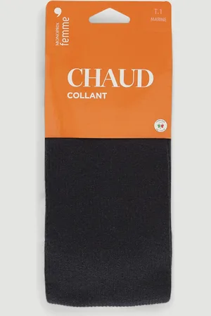 Monoprix Collant contenant de la laine CHAUD