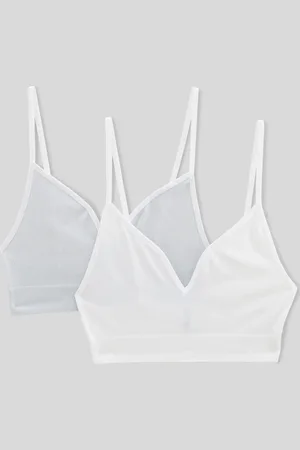 Monoprix Lot de 2 brassières sans coutures avec fils métallisés