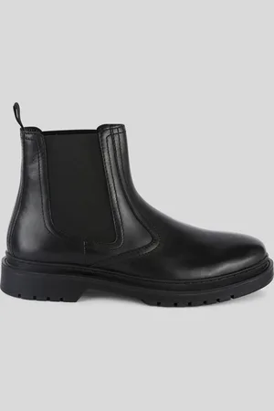 Monoprix Bottines Chelsea en cuir