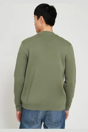 Monoprix Pull col rond en mélange coton et cachemire