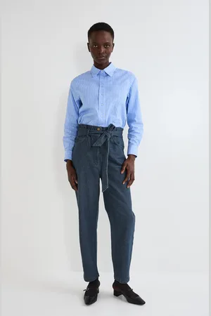 Monoprix Jean carotte taille élastiquée