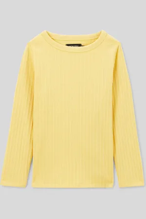 Monoprix T-shirt manches longues uni