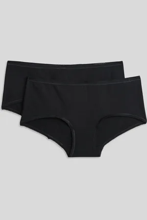 Monoprix Lot de 2 shorties contenant du coton BIO GOTS