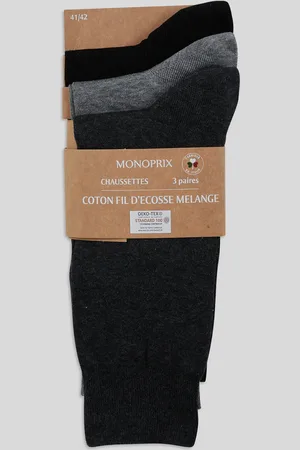Monoprix Chaussettes fil d écosse - MARINE