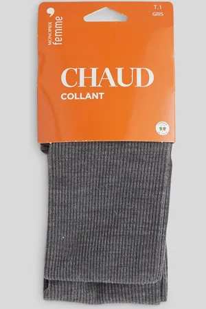 Monoprix Collant contenant de la laine CHAUD