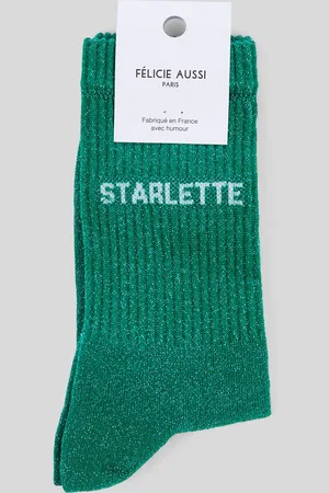 Félicie Aussi Paire de chaussettes à message