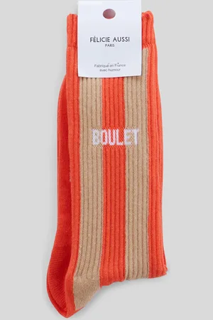 Félicie Aussi Paire de chaussettes à message