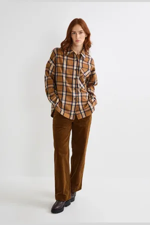 Monoprix Chemise manches longues à carreaux en coton BIO GOTS