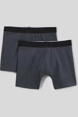 Monoprix Lot de 2 boxers long premium en coton BIO