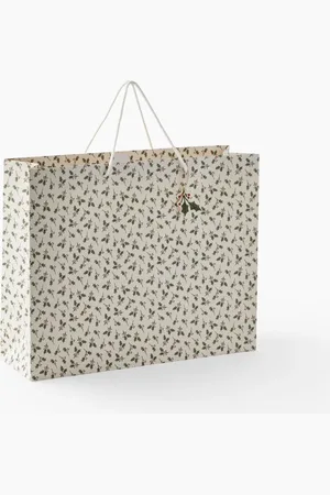 Monoprix Sac cadeau houx, taille H
