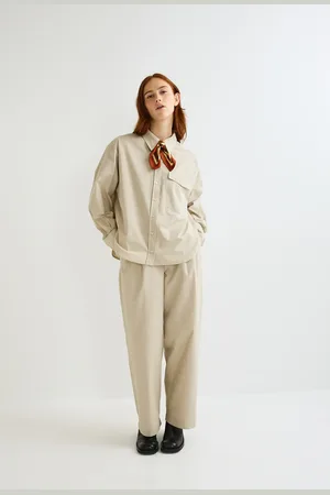 Monoprix Chemise manches longues unie en coton BIO GOTS