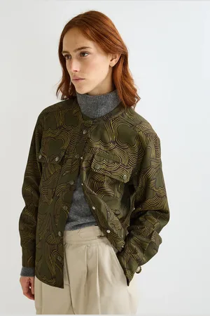 Monoprix Blouse manches longues imprimée