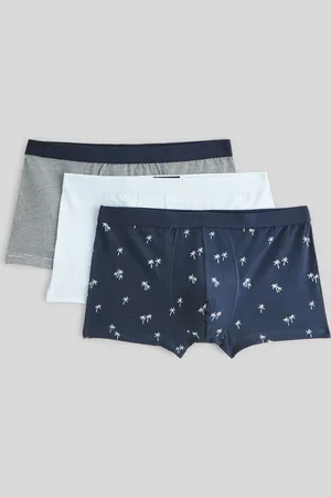 Monoprix Lot de 3 boxers à imprimé en coton BIO GOTS