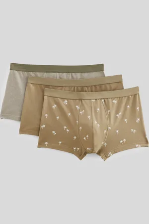 Monoprix Lot de 3 boxers à imprimé en coton BIO GOTS