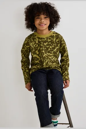Monoprix T-shirt manches longues imprimé en coton BIO GOTS