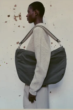 Monoprix Sac à bandoulière en polyester recyclé