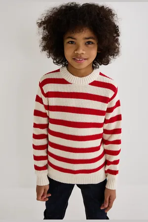 Monoprix Pull rayé en coton