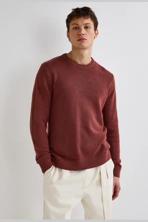 Monoprix Pull col rond en mélange lin et coton