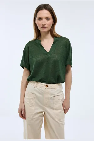 Monoprix T-shirt à manches courtes uni