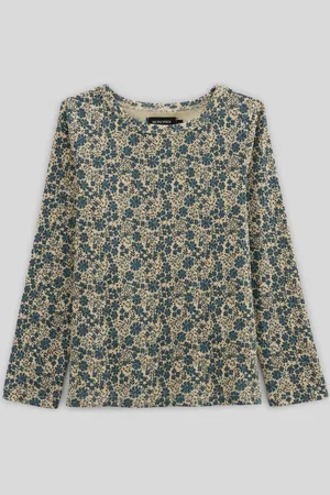 Monoprix T-shirt manches longues imprimé en coton BIO