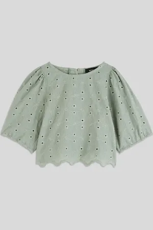 Monoprix Blouse brodée en coton