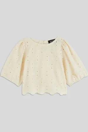 Monoprix Blouse brodée en coton