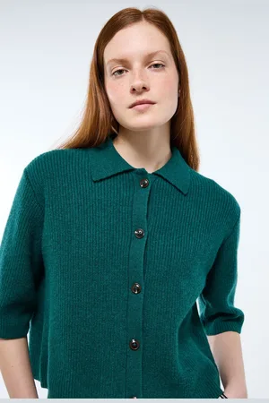 Monoprix Cardigan col polo.