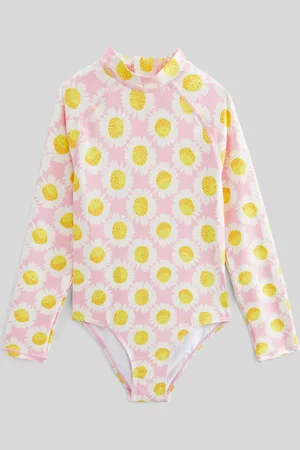 Monoprix Maillot de bain 1 pièce manches longues imprimé