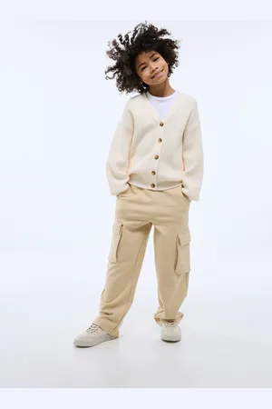 Monoprix Jogging cargo large en molleton uni en coton BIO GOTS