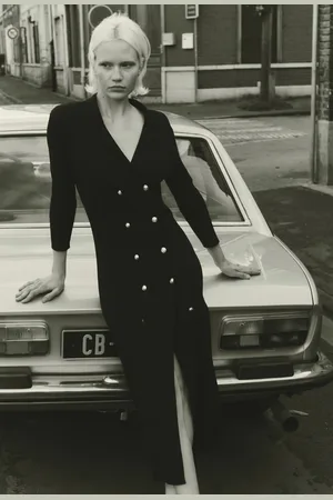 Monoprix Robe boutonnée col chemise