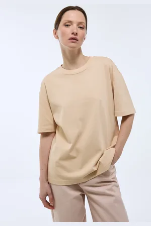 Monoprix T-shirt à manches courtes uni en coton BIO