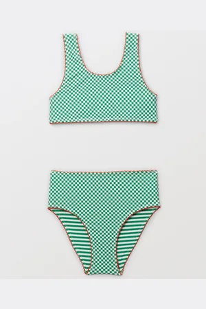 Monoprix Maillot de bain réversible 2 pièces imprimé