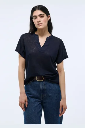 Monoprix T-shirt à manches courtes uni