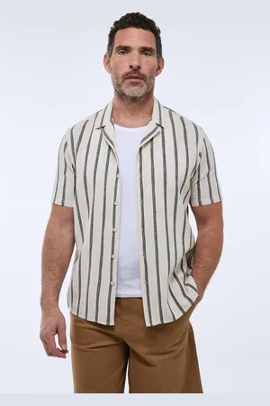 Monoprix Chemise rayée en coton, Oeko-tex