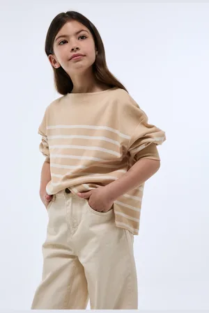 Monoprix T-shirt manches longues rayé en coton BIO