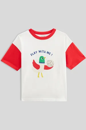 Monoprix T-shirt manches courtes imprimé en coton BIO GOTS