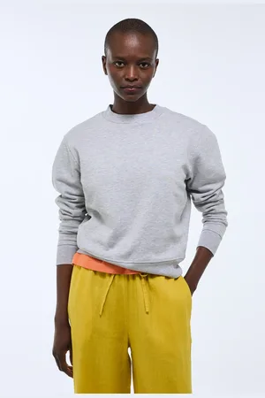 Monoprix Sweat à manches longues uni en coton BIO GOTS