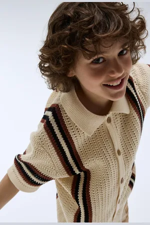Monoprix Chemise manches courtes en maille en coton