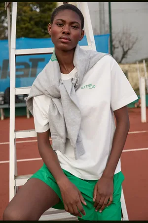 Monoprix T-shirt manches courtes imprimé au dos en coton BIO GOTS