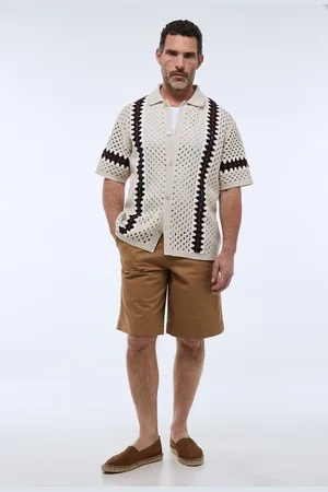 Monoprix Short large à plis en coton BIO GOTS