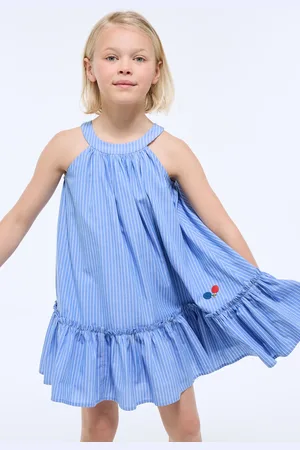 Monoprix Robe longue à rayure en coton