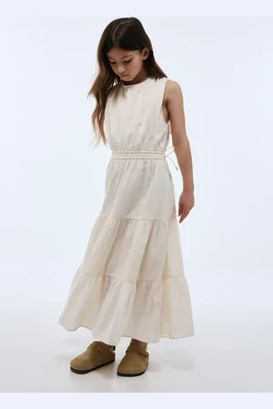 Monoprix Robe longue unie en coton