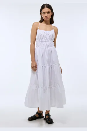 Monoprix Robe longue unie en coton BIO GOTS