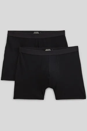 Monoprix Lot de 2 boxers longs en coton BIO GOTS