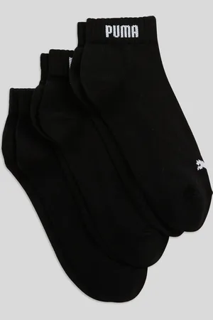 PUMA Lot de 3 paires de socquettes en coton de Sport
