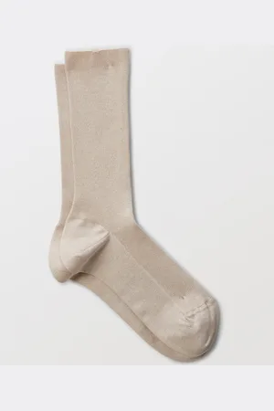 Doré Doré Paire de chaussettes en coton Doré Doré