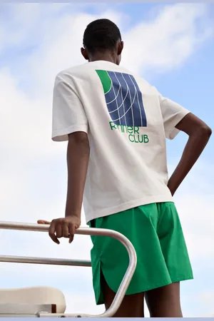 Monoprix T-shirt manches courtes imprimé au dos en coton BIO GOTS